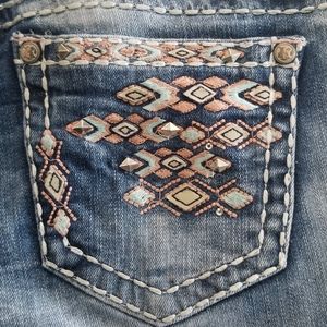 KEYA SIZE 33 LOWRISE BOOTCUT JEAN